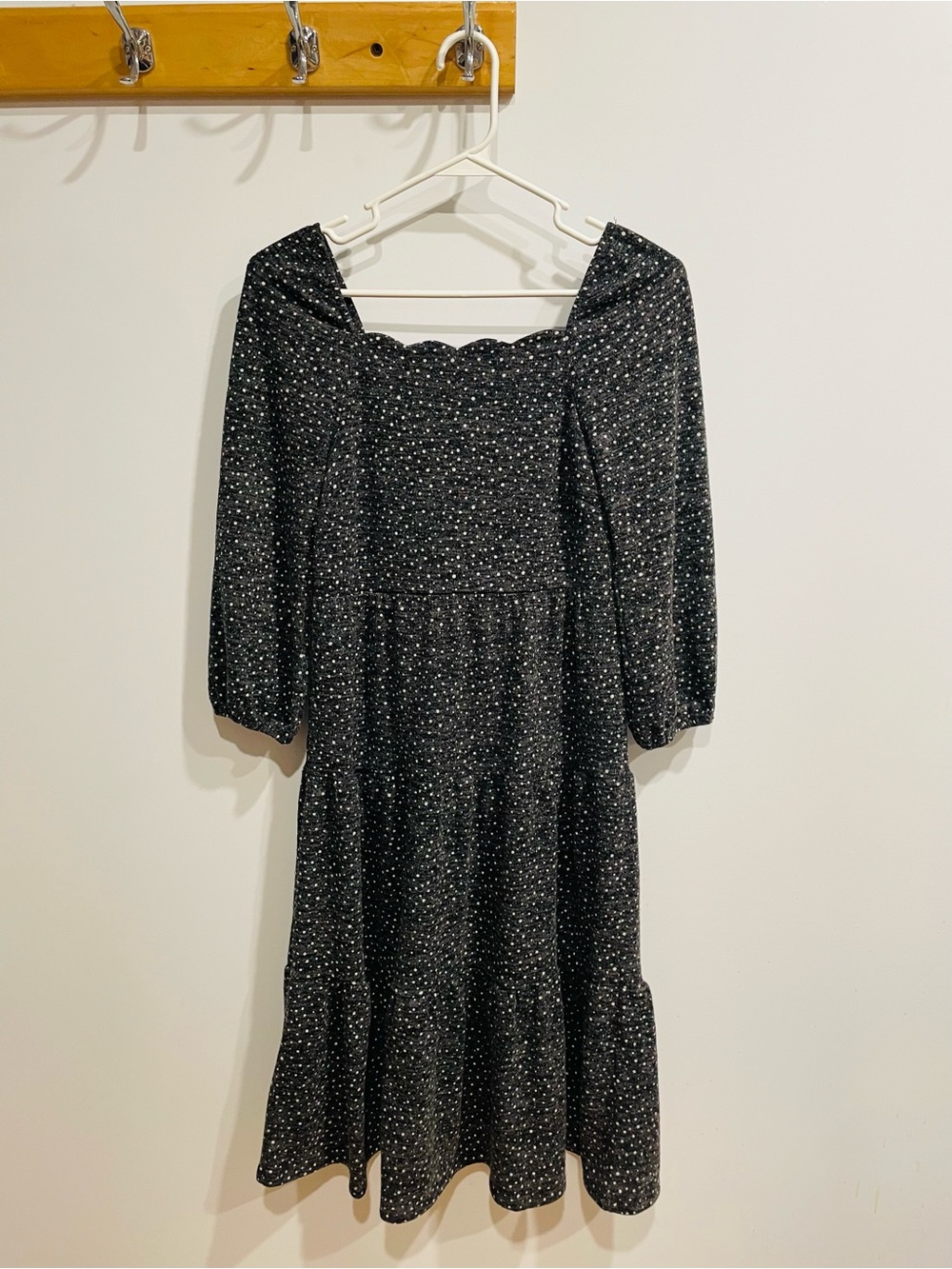Black Midi Dress Monteau